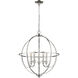Artemis 5 Light 24 inch Polished Nickel Chandelier Ceiling Light